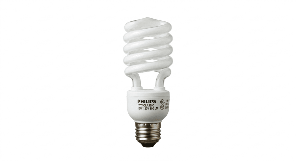 CFL bulb installation for energy-saving home lighting