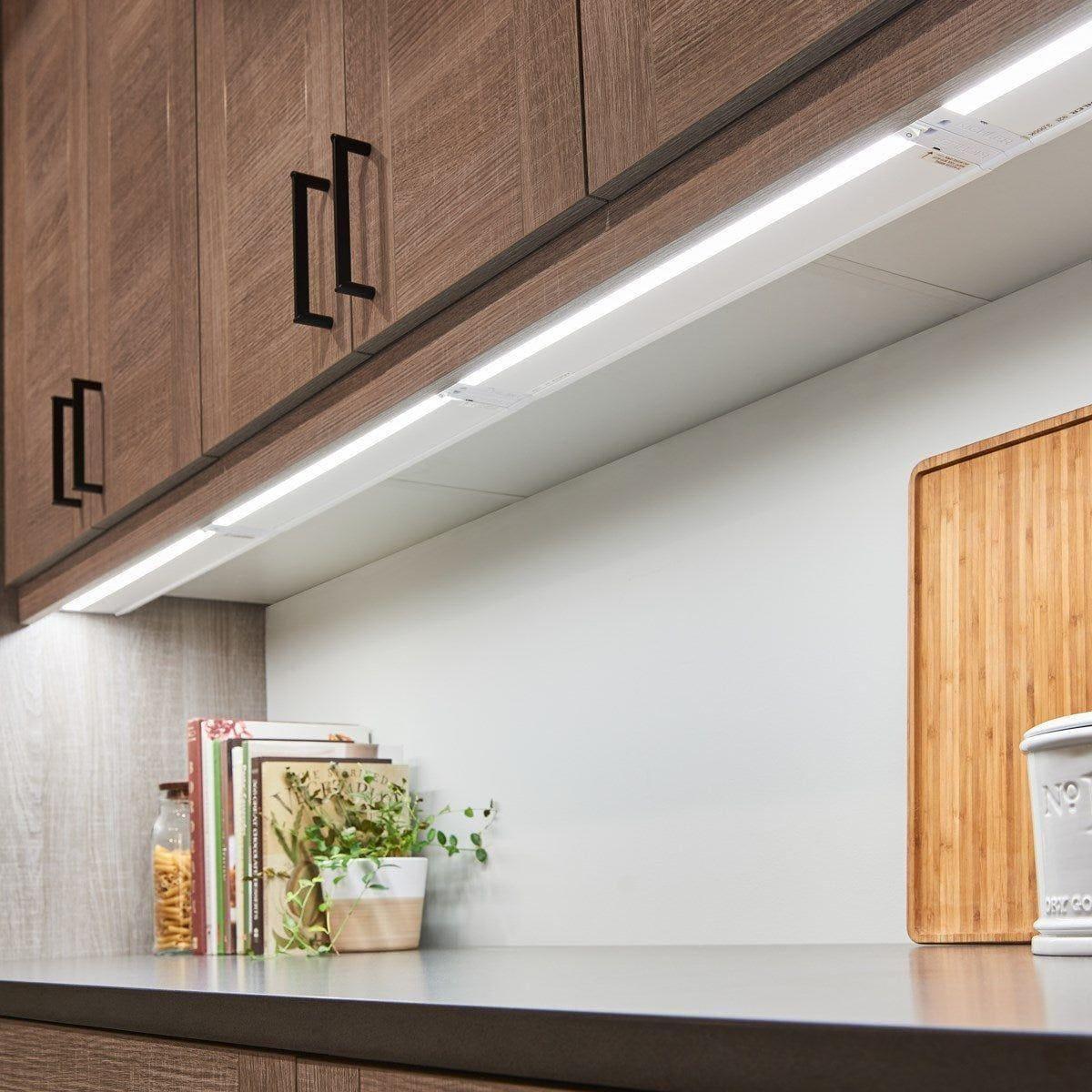 under cabinet lighting installation for kitchen task lighting