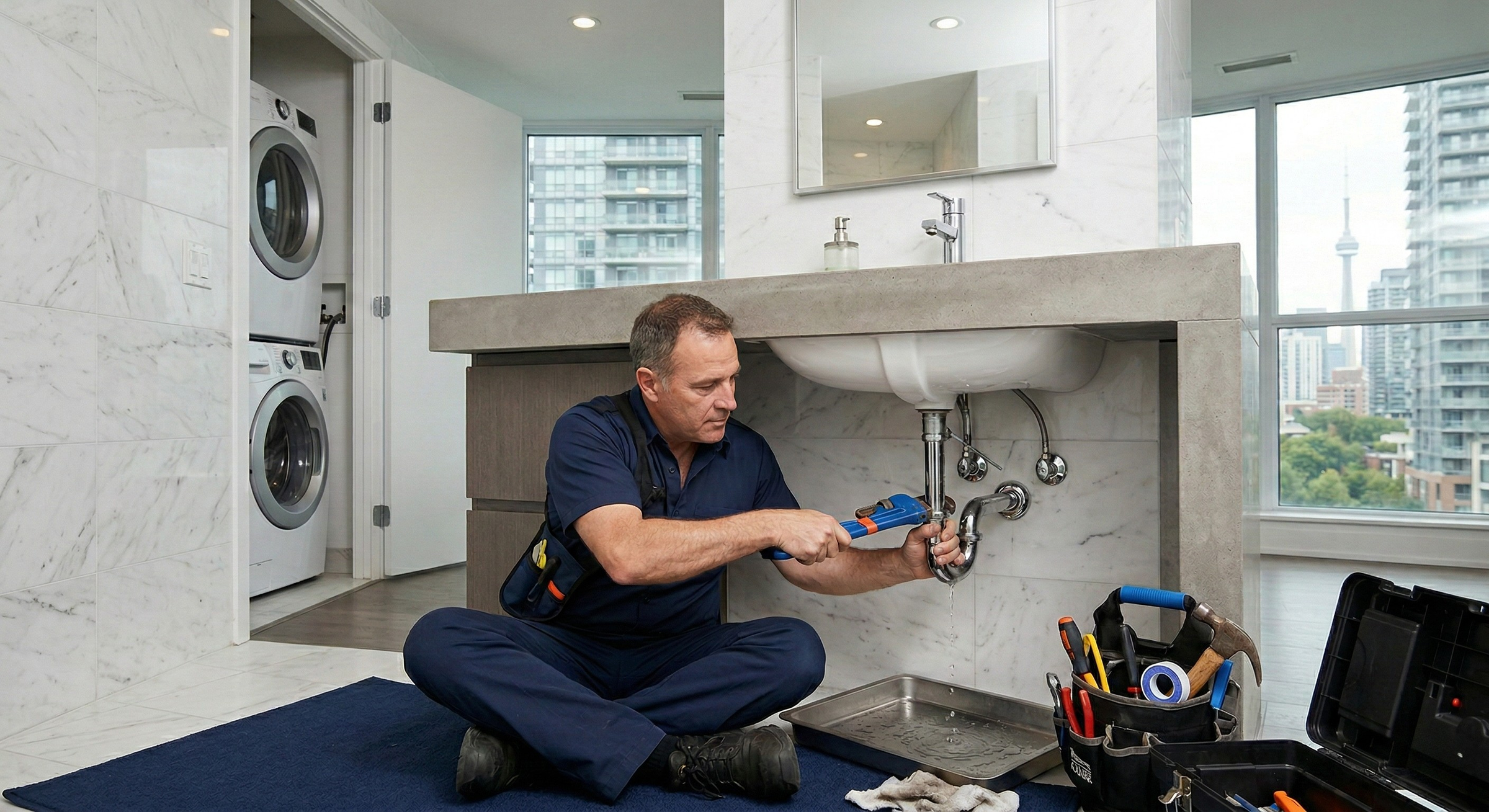 Professional plumbing service in Toronto