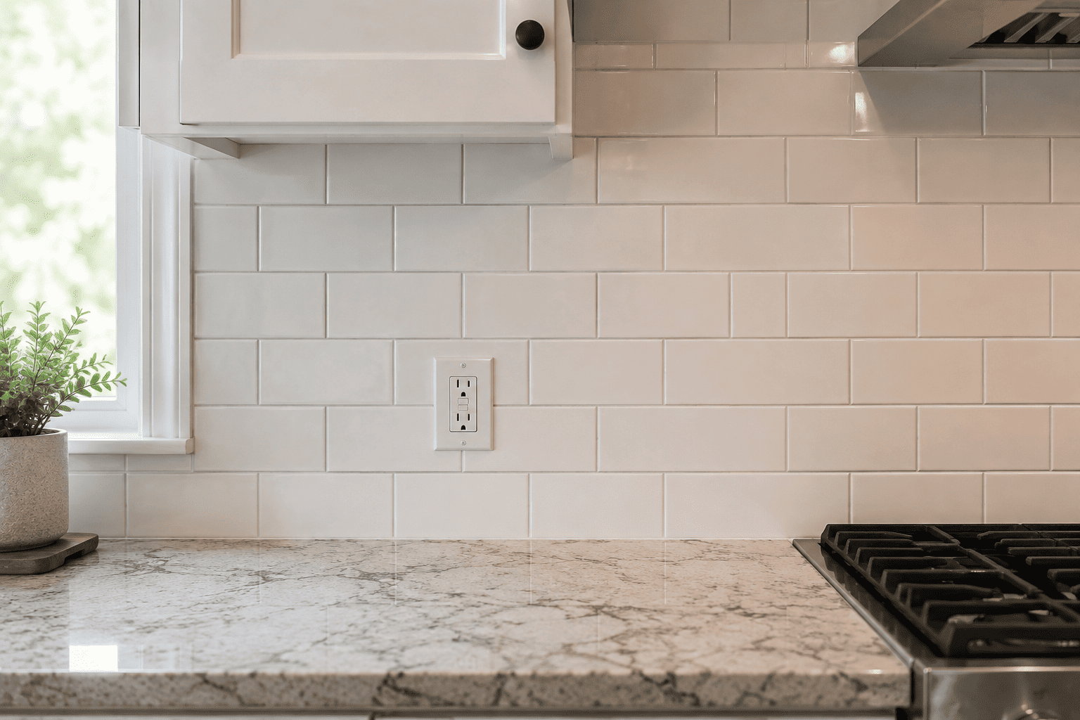 Subway backsplash, Etobicoke