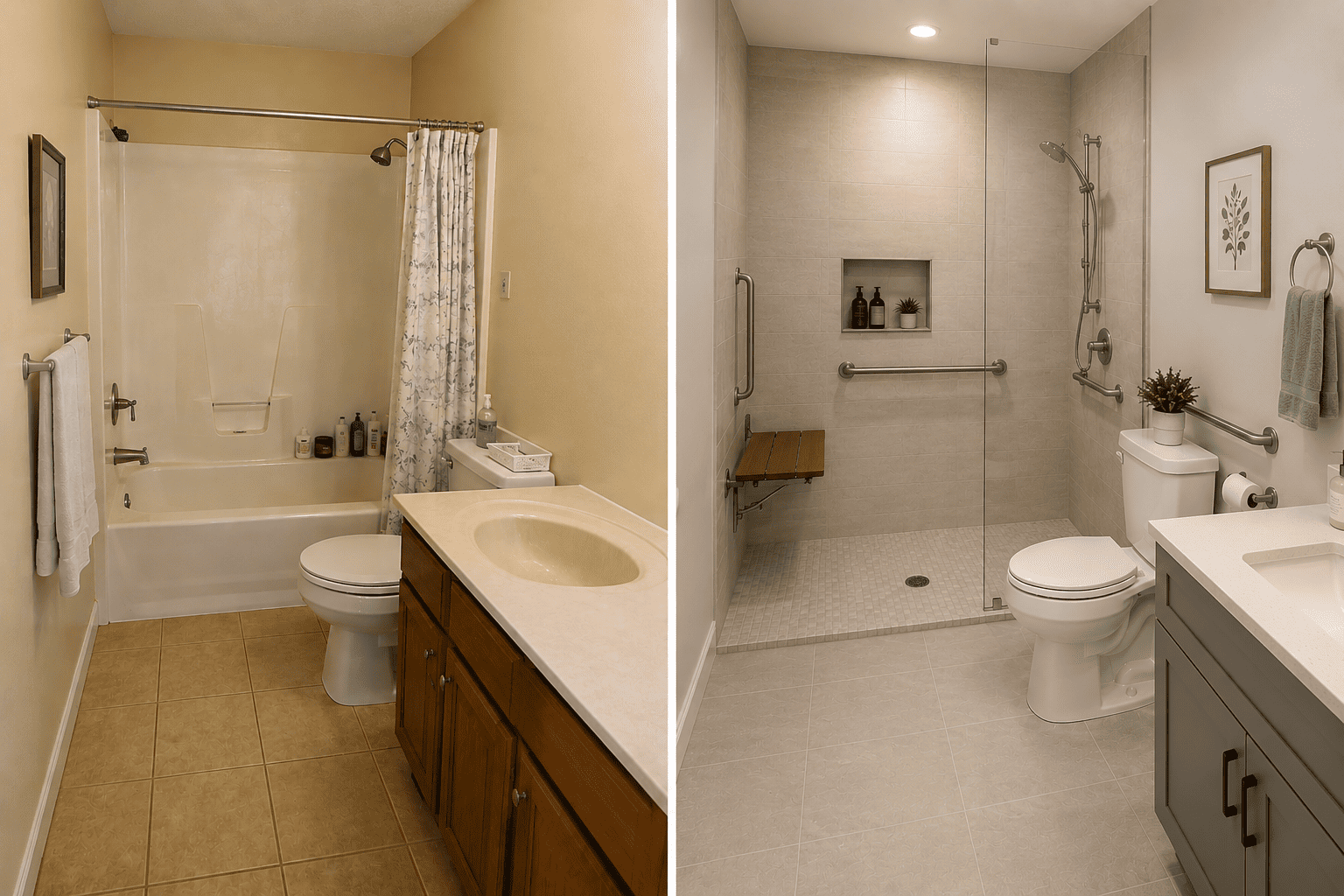Accessible bathroom renovation contractor in Toronto