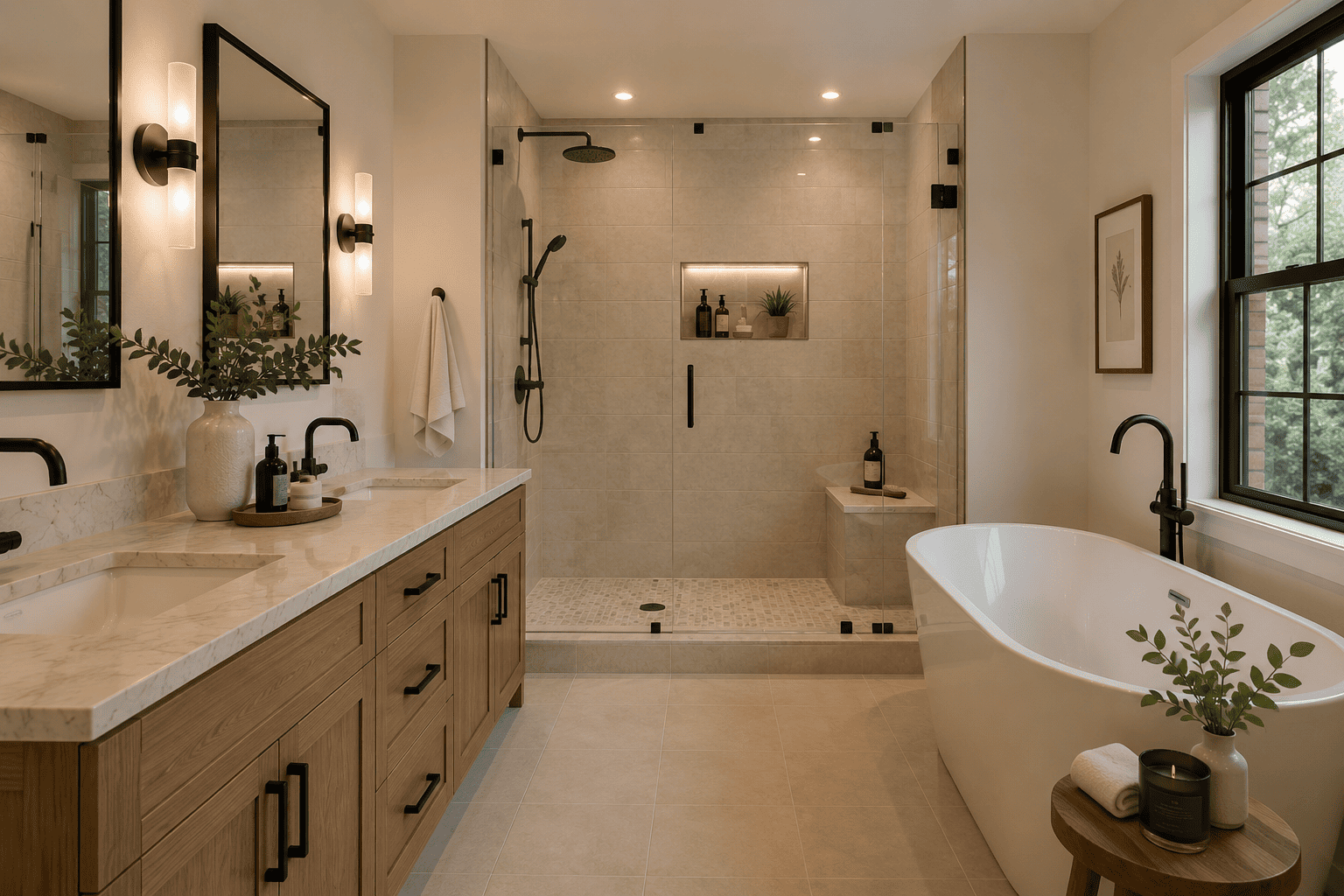 Custom bathroom design contractor in Toronto