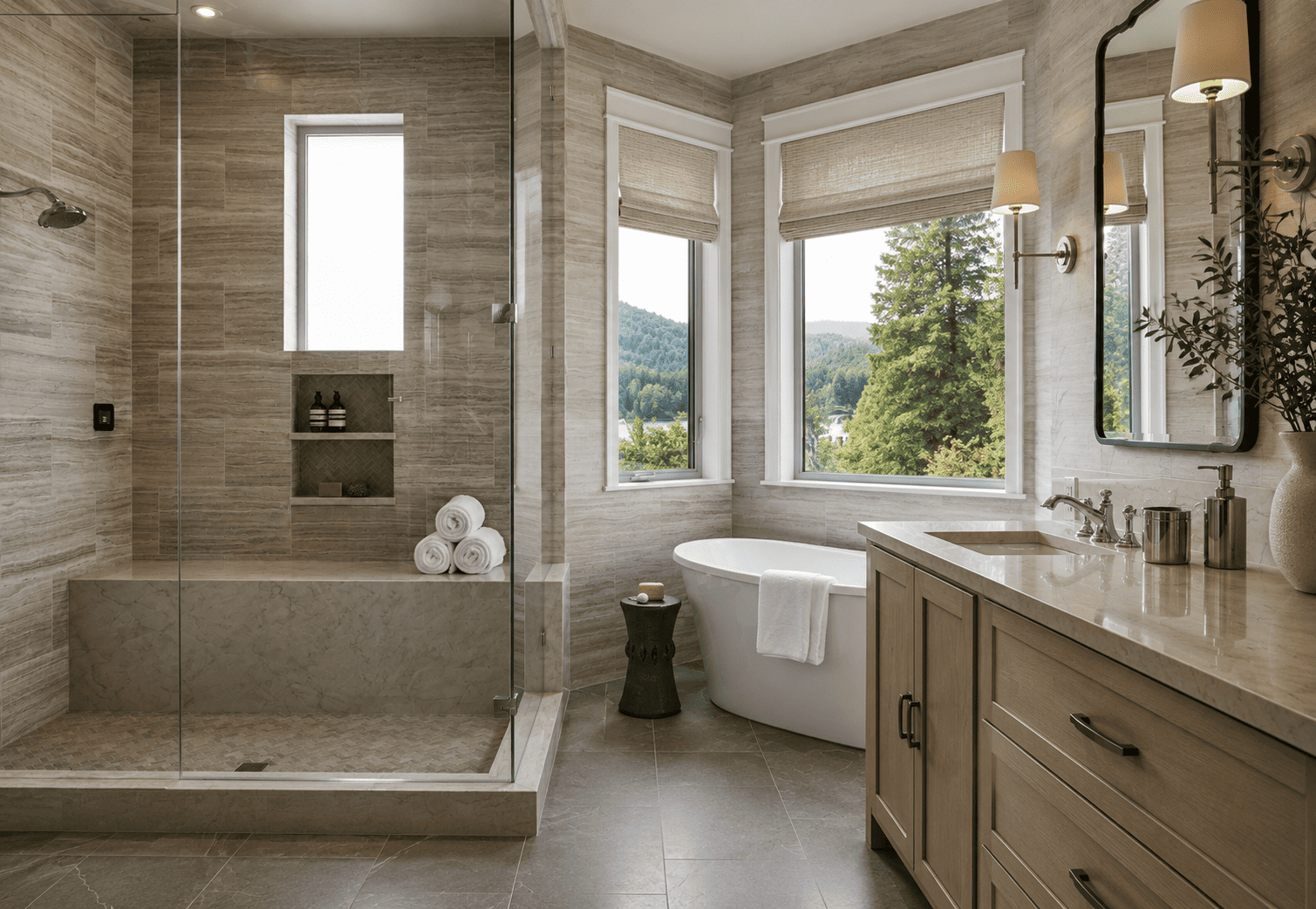 Tub to shower conversion Toronto β completed project 4