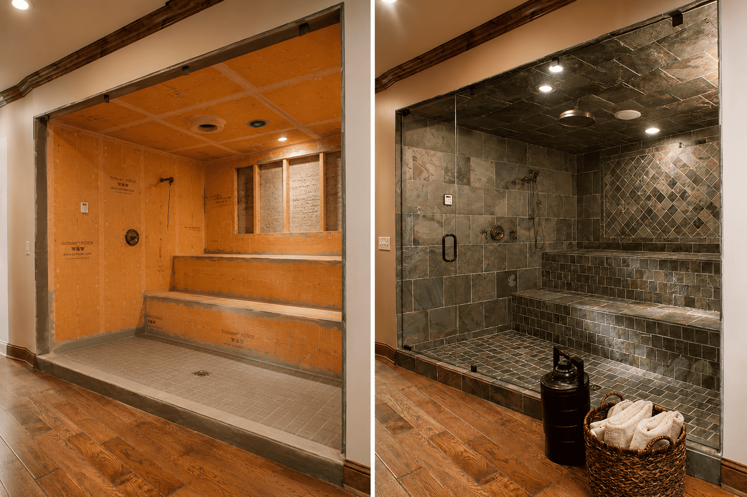 Steam shower & home spa installation contractor in Toronto